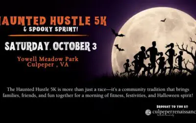 Registration Now Open for the Haunted Hustle 5K & Spooky Sprint in Downtown Culpeper