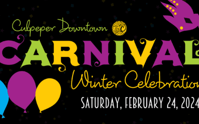 Enjoy an All-Day Mardi Gras Celebration in the Heart of Culpeper Downtown!