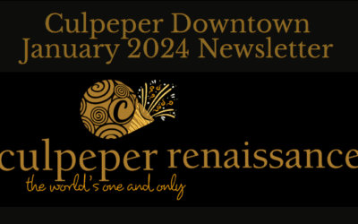 January 2024 Culpeper Downtown Monthly Newsletter